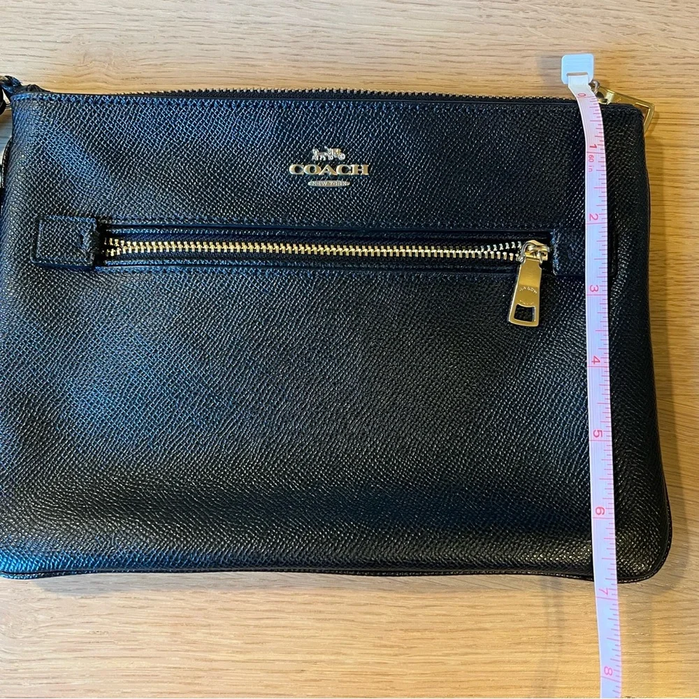 Coach Black Leather Wristlet - Picture 11 of 13